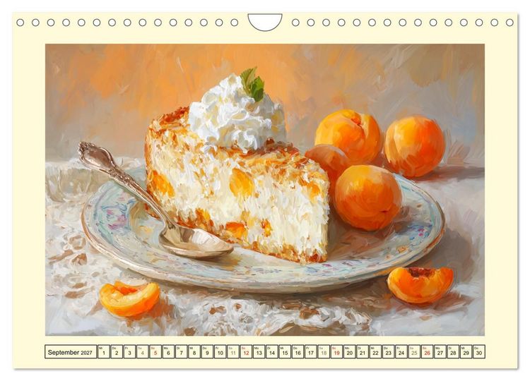 Produktbild: Pattiserie und Pinsel. Tortentr&auml;ume in kunstvoller &Ouml;loptik (Wandkalender 2027 DIN A4 quer), CALVENDO Monatskalender