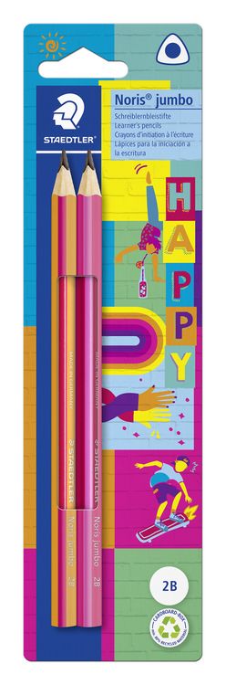 Produktbild: STAEDTLER Schreiblernbleistift Noris jumbo 119 HB, 2er Set