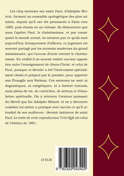 Produktbild: Saint Paul, cinq discours