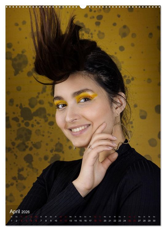 Produktbild: Beauty Faces - Photos by Michael Allmaier (hochwertiger Premium Wandkalender 2026 DIN A2 hoch), Kunstdruck in Hochglanz