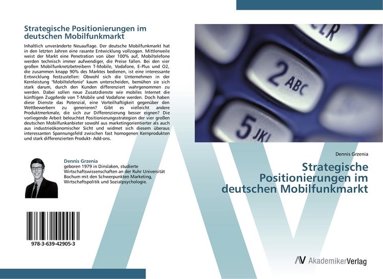 Produktbild: Strategische Positionierungen im deutschen Mobilfunkmarkt