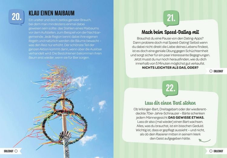 Produktbild: 100 Dinge, die MANN einmal im Leben getan haben sollte