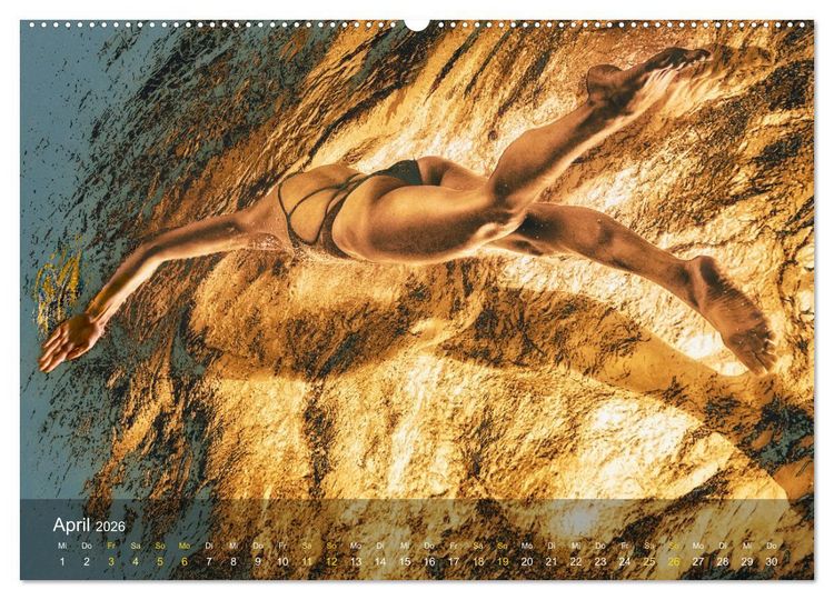 Produktbild: FREUBAD (hochwertiger Premium Wandkalender 2026 DIN A2 quer), Kunstdruck in Hochglanz