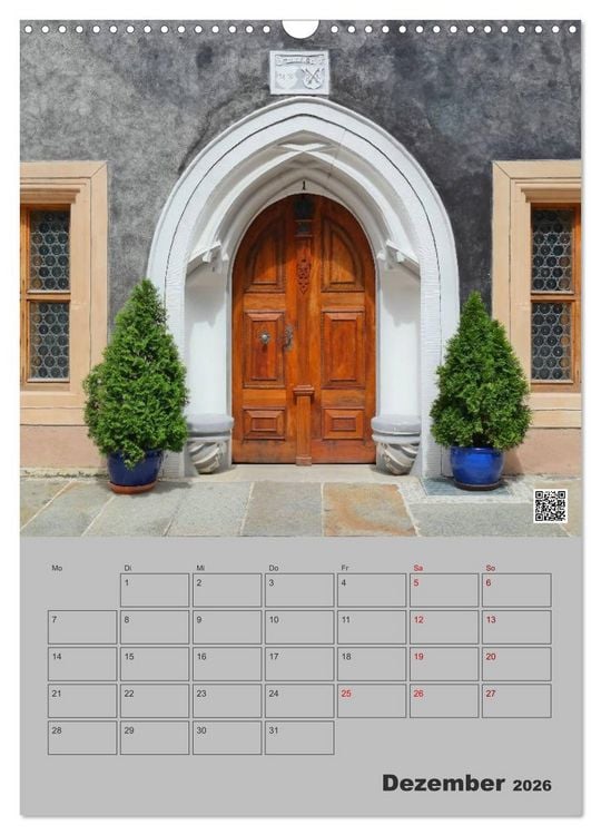 Produktbild: T&uuml;ren und Portale in Pirna (Wandkalender 2026 DIN A3 hoch), CALVENDO Monatskalender