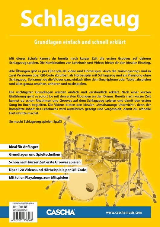 Produktbild: Schlagzeug - Schnell und einfach lernen