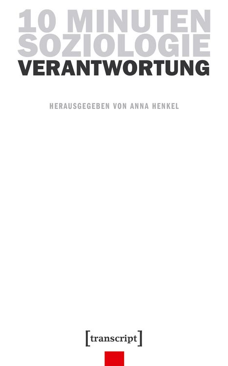 Produktbild: 10 Minuten Soziologie: Verantwortung