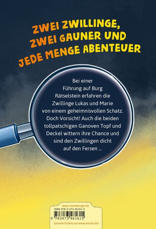 Produktbild: Die Jagd nach dem magischen Detektivkoffer, Band 4 - Achtung, Raubritter!