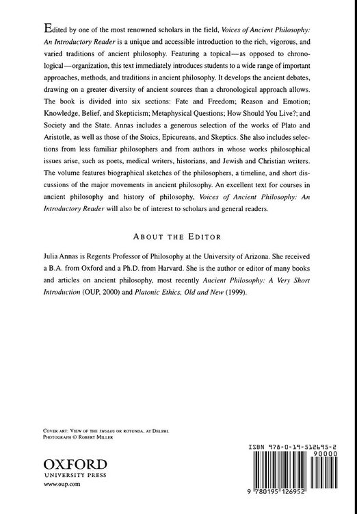 Produktbild: Voices of Ancient Philosophy