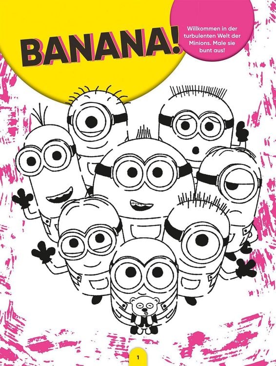 Produktbild: Minions: Der gro&szlig;e Glow-in-the-Dark Stickerspa&szlig;