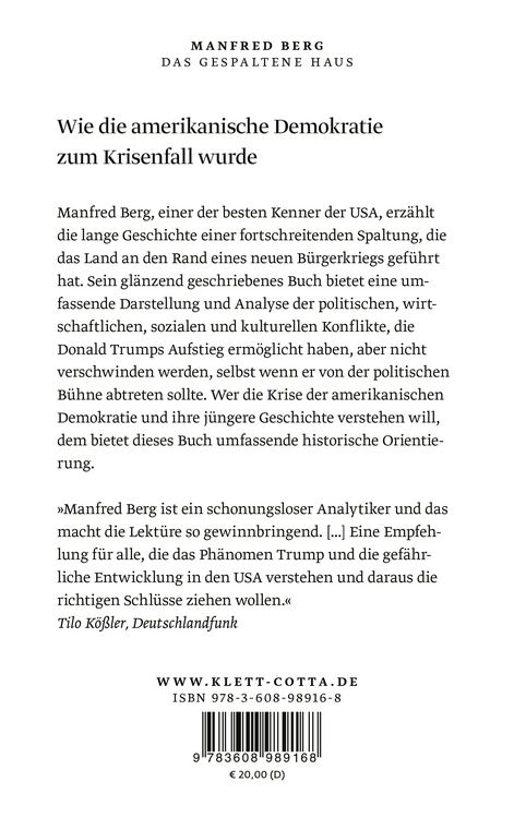 Produktbild: Das gespaltene Haus
