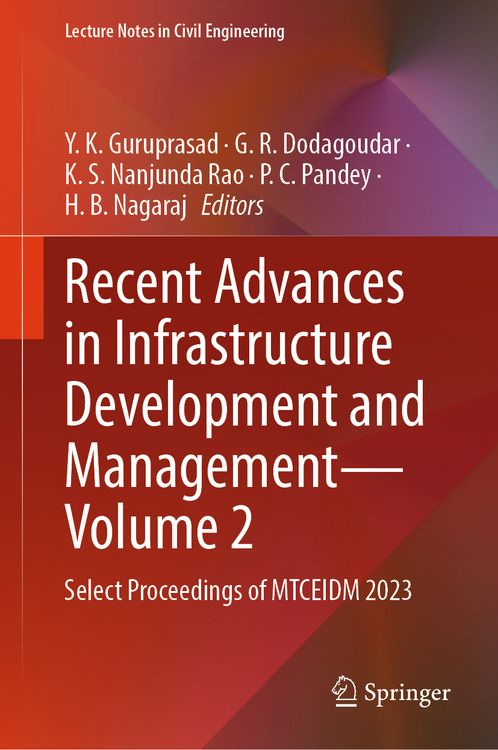 Produktbild: Recent Advances in Infrastructure Development and Management - Volume 2
