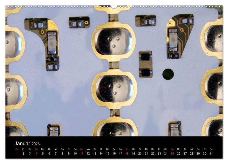 Produktbild: Computer ganz nah (Wandkalender 2026 DIN A2 quer), CALVENDO Monatskalender