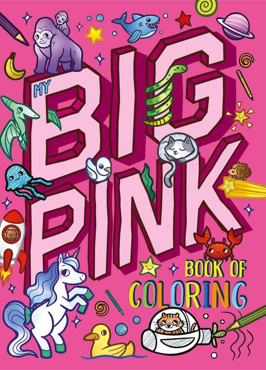 Produktbild: My My Big Pink Book of Coloring