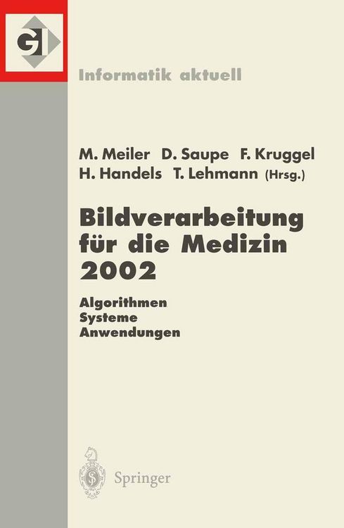 Produktbild: Bildverarbeitung f&uuml;r die Medizin 2002