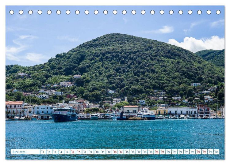 Produktbild: Ischia - Italien (Tischkalender 2026 DIN A5 quer), CALVENDO Monatskalender