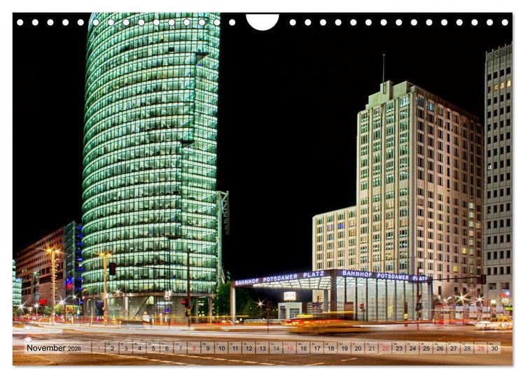 Produktbild: Berlin - fotografiert von Michael Allmaier (Wandkalender 2026 DIN A4 quer), CALVENDO Monatskalender