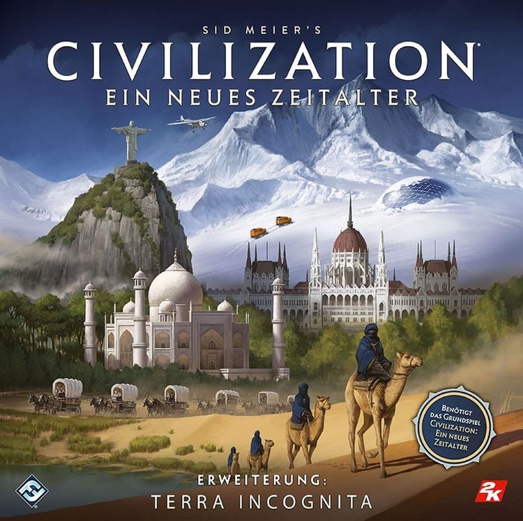 Produktbild: Civilization: Ein neues Zeitalter - Terra Incogn. Erweiterung