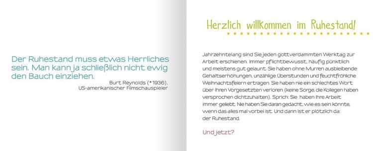 Produktbild: Ruhestand für Einsteiger