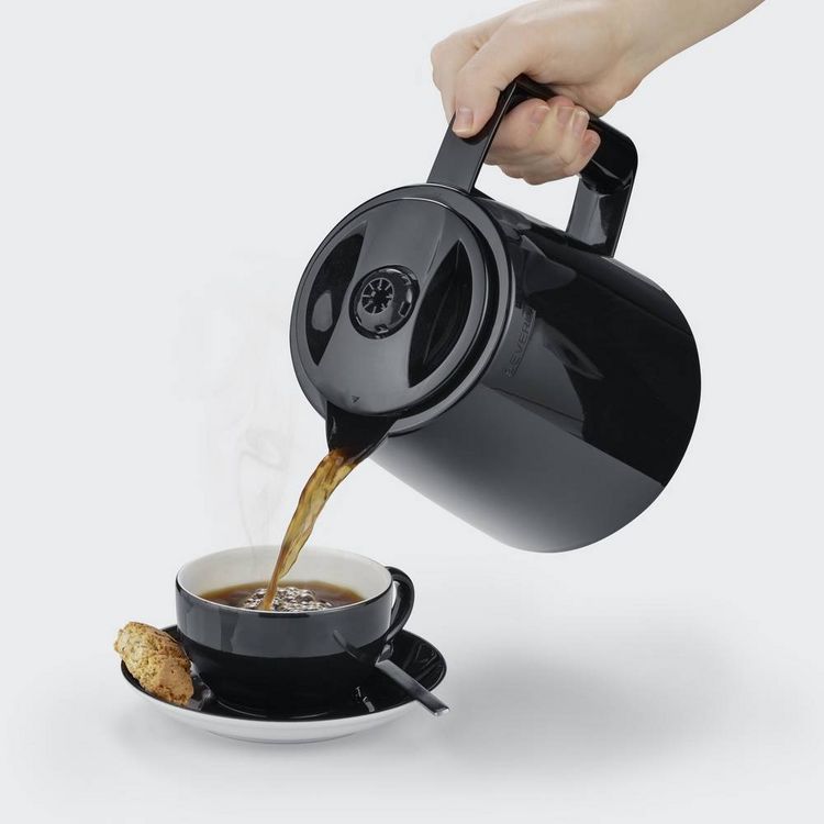 Produktbild: Severin KA 9315 Kaffeemaschine Schwarz Fassungsverm&ouml;gen Tassen=16 Isolierkanne
