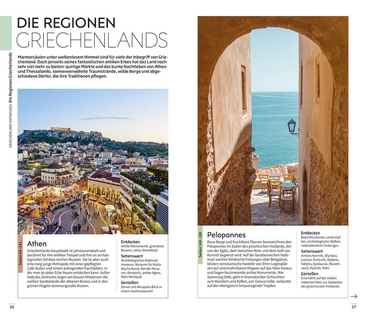 Produktbild: Vis-&agrave;-Vis Reisef&uuml;hrer Griechenland, Athen & Festland