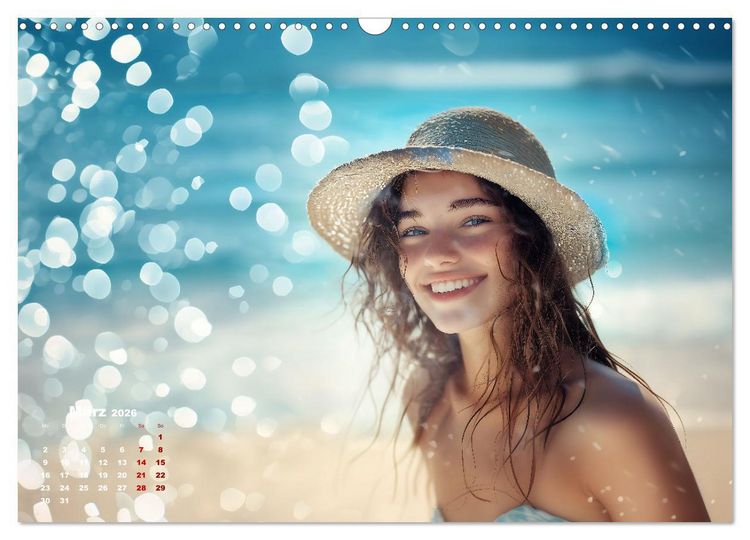 Produktbild: Endlich Strandurlaub (Wandkalender 2026 DIN A3 quer), CALVENDO Monatskalender