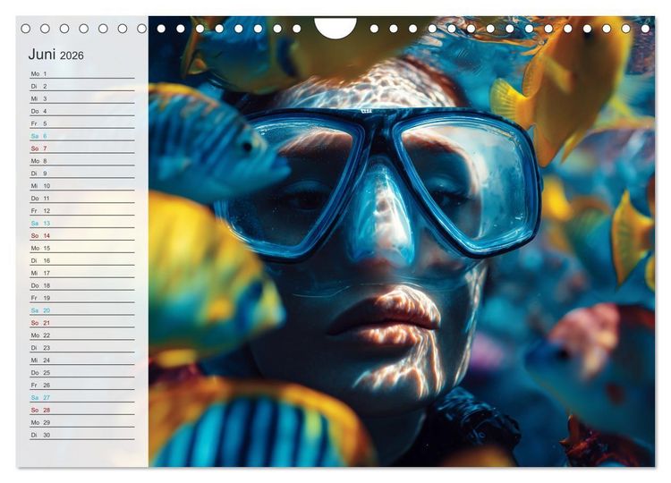 Produktbild: Freiheit sp&uuml;ren (Wandkalender 2026 DIN A4 quer), CALVENDO Monatskalender
