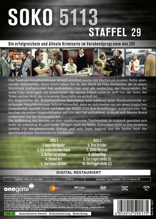 Produktbild: Soko 5113 - Staffel 29 [2 DVDs]