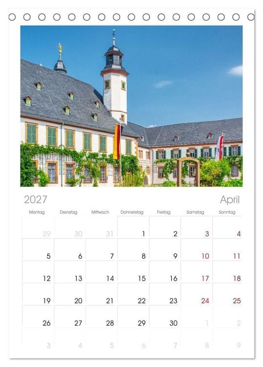 Produktbild: Tischplaner 2027 - Seligenstadt - Die Stadt mit Geschichte und Flair (A5 Tischkalender zum Aufstellen) CALVENDO