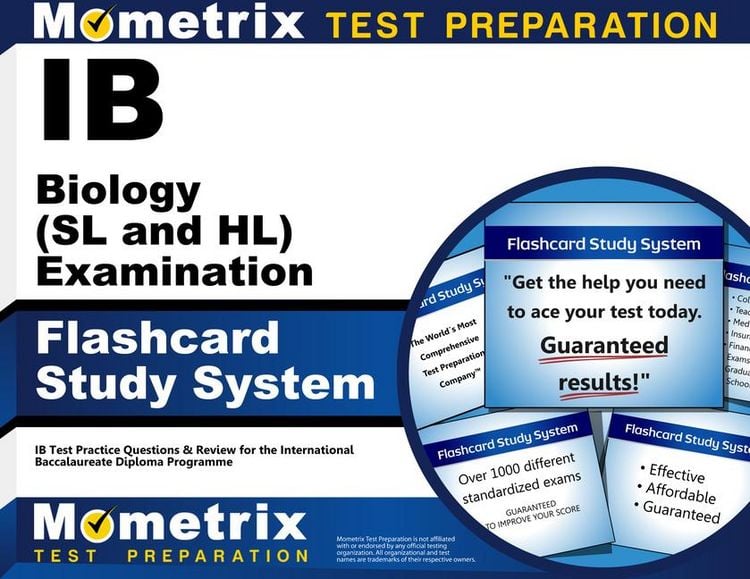 Produktbild: Ib Biology (SL and Hl) Examination Flashcard Study System
