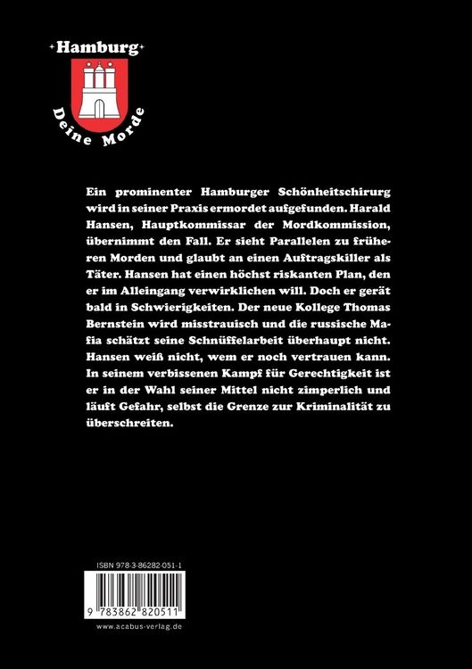 Produktbild: Hamburg - Deine Morde. Die Moral eines Killers
