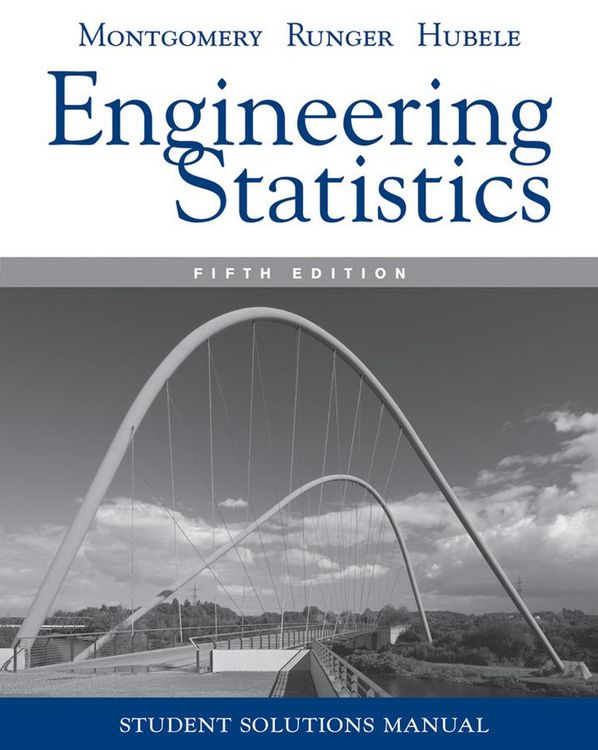 Produktbild: Manual Engineering Statistics, 5e Student Solutions