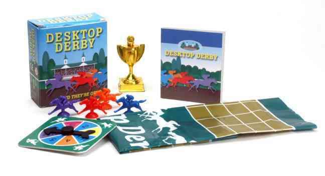 Produktbild: Desktop Derby: And They're Off! [With 4 Plastic Horses, Racing Mat, Trophy, Spinner and Horseracing Guide]