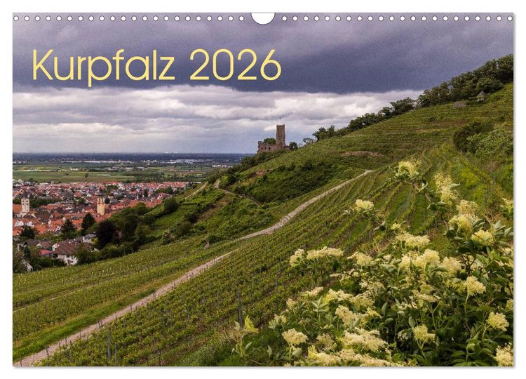 Produktbild: Kurpfalz 2026 (Wandkalender 2026 DIN A3 quer), CALVENDO Monatskalender