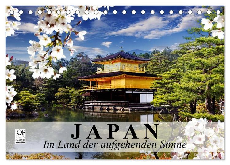 Produktbild: Japan. Im Land der aufgehenden Sonne (Tischkalender 2026 DIN A5 quer), CALVENDO Monatskalender