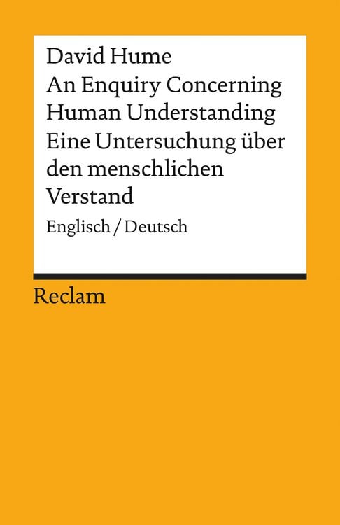 Produktbild: An Enquiry Concerning Human Understanding / Eine Untersuchung über den menschlichen Verstand