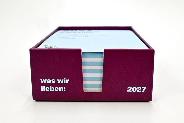 Produktbild: was wir lieben: in 365 Tagen