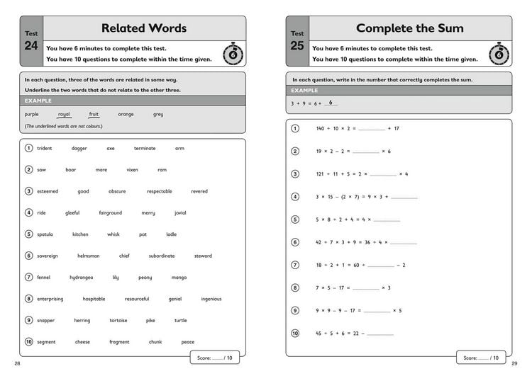 Produktbild: 11 VERBAL QPT AGE 10-11 GL