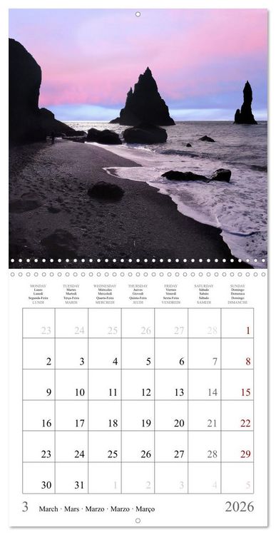 Produktbild: Iceland, Road Trip (Wall Calendar 2026 12 &times; 12 Inch) CALVENDO 12 Month Wall Calendar