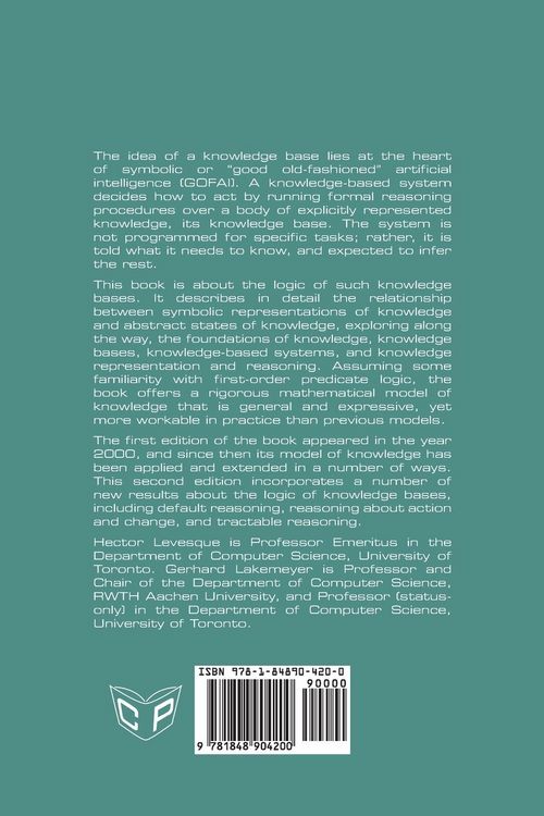 Produktbild: The Logic of Knowledge Bases
