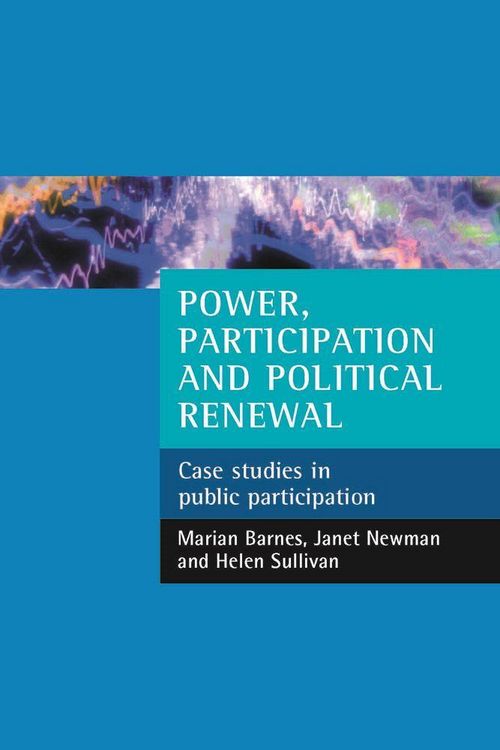 Produktbild: Power, Participation and Political Renewal