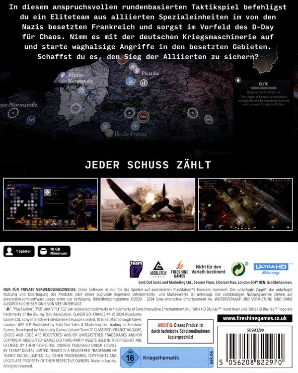 Produktbild: Classified: France'44