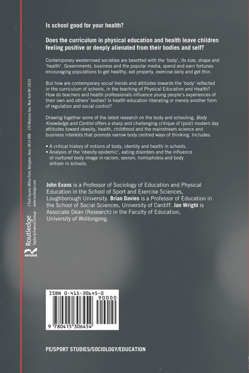 Produktbild: Body Knowledge and Control