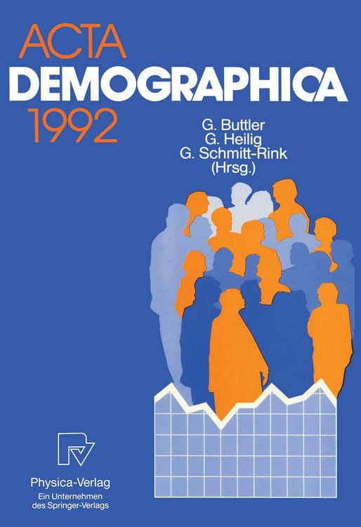 Produktbild: Acta Demographica 1992