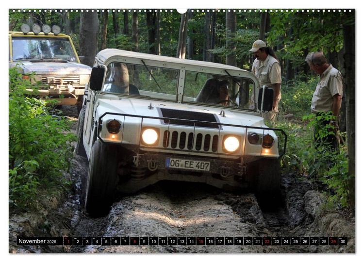 Produktbild: Hummer @ EnduRoMania (Wandkalender 2026 DIN A2 quer), CALVENDO Monatskalender
