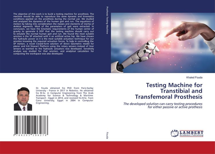 Produktbild: Testing Machine for Transtibial and Transfemoral Prosthesis