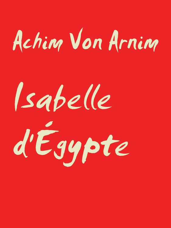 Produktbild: Isabelle d'&Eacute;gypte