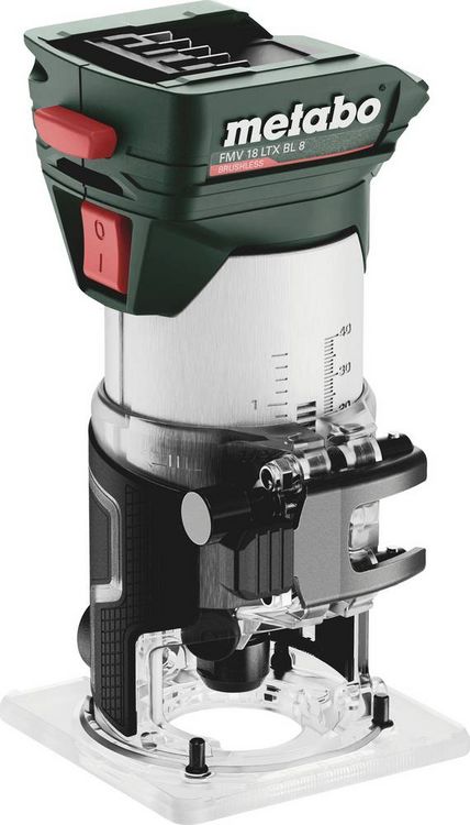 Produktbild: Metabo Akku-Kantenfr&auml;se 601742840 FMV 18 LTX BL 8