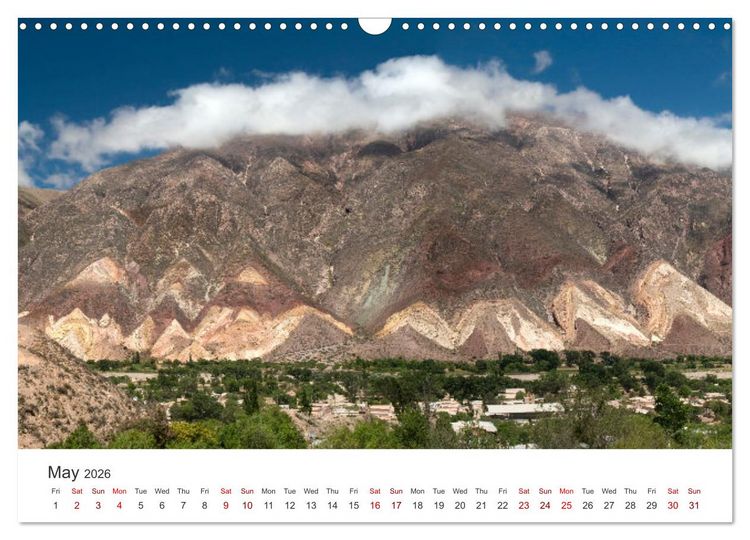 Produktbild: A quick trip to Argentina and Chile (Wall Calendar 2026 DIN A3 landscape), CALVENDO 12 Month Wall Calendar