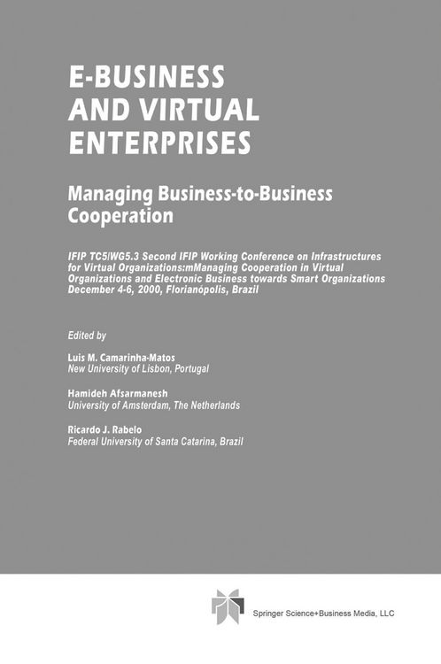 Produktbild: E-Business and Virtual Enterprises
