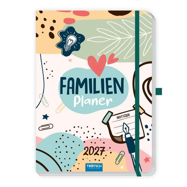Produktbild: TR&Ouml;TSCH - Wochenbuch Familienplaner 2027